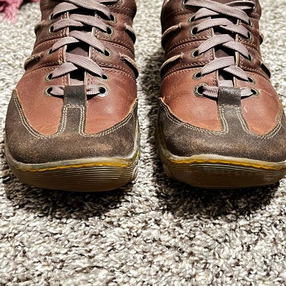 Dr. Martens Men’s Oxfords Shoes Brown Two Tone Leather Lace Up Bicycle Toe 10M main image 11